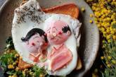 Веселые блюда с яйцами от мамы из Японии. ФОТО