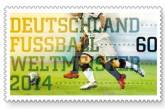 В Германии напечатали марки, посвященные победе бундестим на ЧМ-2014, еще до финала