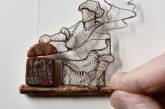 Миниатюрные кружевные скульптуры от Агнес Херцег. ФОТО
