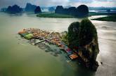 Ко Паньи — плавучая деревня на воде в Таиланде. ФОТО