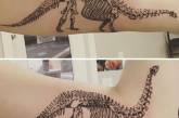 Живые татуировки, которые меняются при сгибании части тела. ФОТО