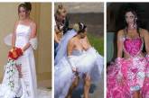 10 фото невест, которые хотели удивить всех своим платьем, но только насмешили. ФОТО