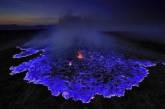 Kawah Ijen - вулкан с голубой лавой.ФОТО