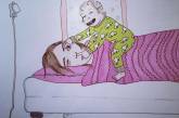 Юмористические иллюстрации о родительских буднях (ФОТО)