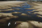 Река Парана страдает от засухи в Южной Америке (ФОТО)
