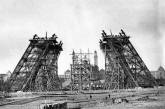 Строительство Эйфелевой башни, 1887 г. ФОТО