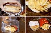 Чизбургер и картофель фри из McDonald’s после 6 лет хранения. ФОТО