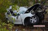 Под Николаевом автомобиль слетел с дороги: водитель погиб 
