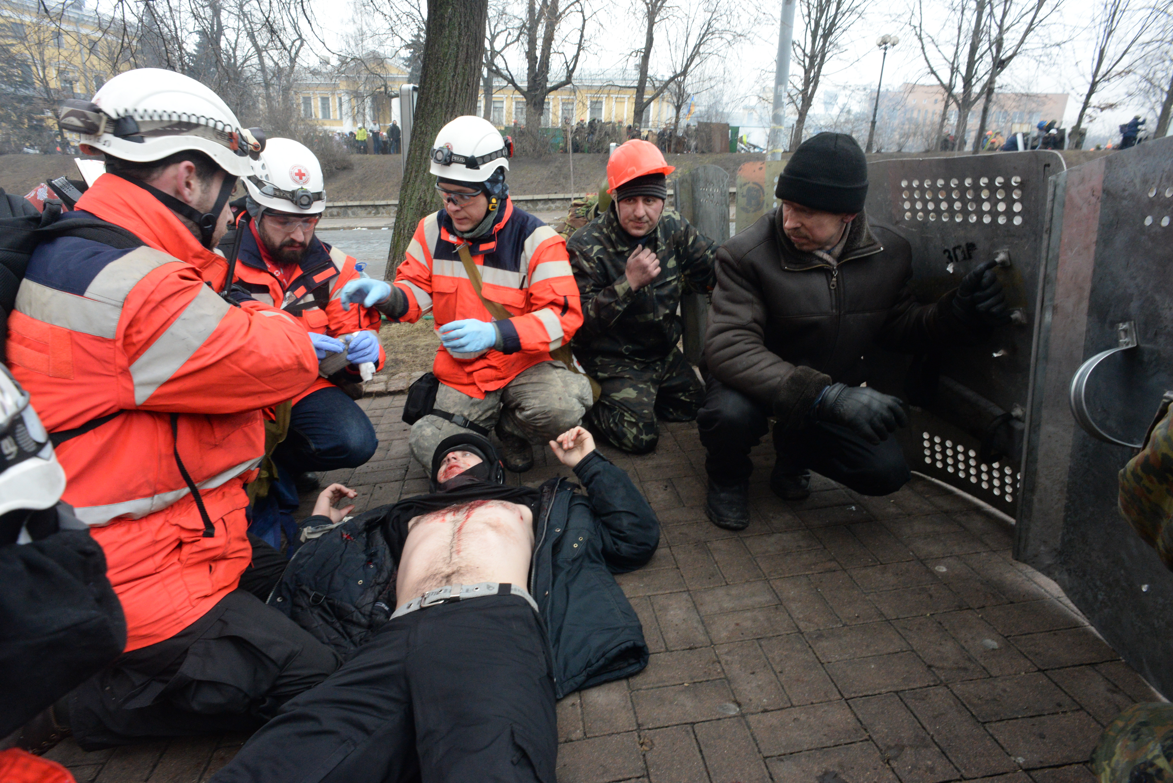 Кто начал бойню на Майдане, или Задача членов «группы Парасюка»