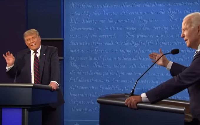 Дебаты между Трампом и Байденом: финальный раунд