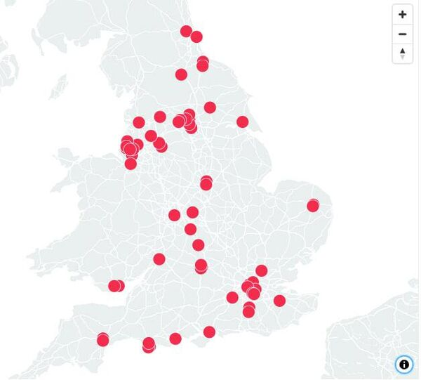 Карту сексуальных преступлений мигрантов опубликовали в Британии Карту сексуальных преступлений мигрантов опубликовали в Британии