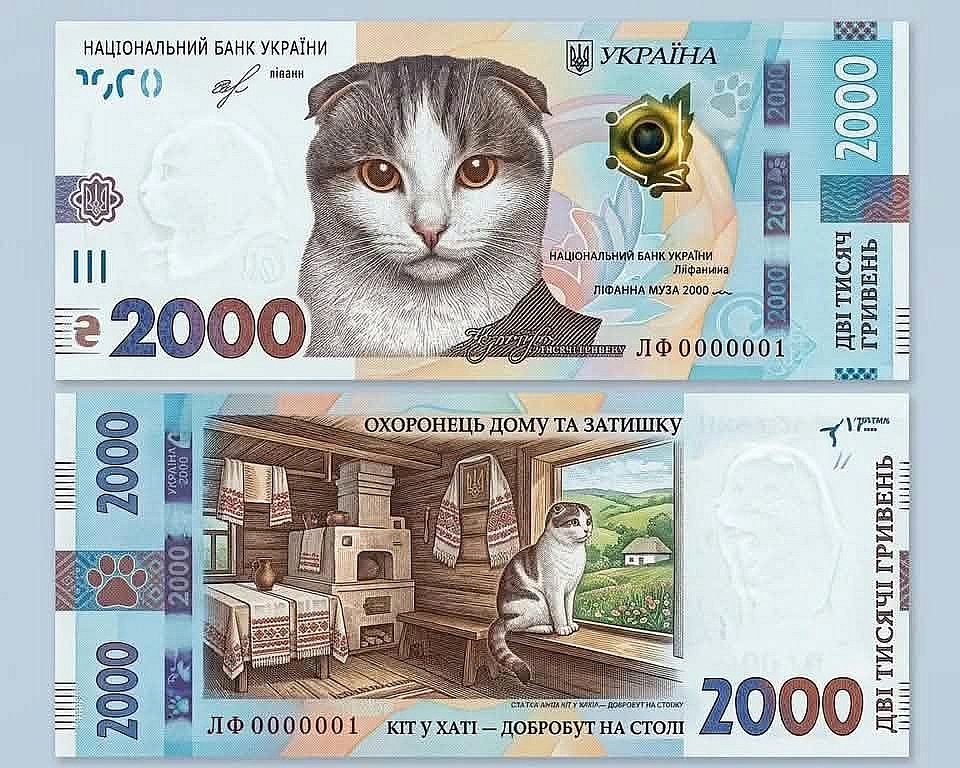 Украинцы придумали шуточные варианты дизайна банкноты в 2000 гривен: в сети появились мемные купюры Украинцы придумали шуточные варианты дизайна банкноты в 2000 гривен: в сети появились мемные купюры
