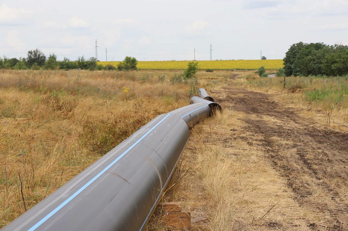 Новий водопровід для Первомайська: роботи йдуть одразу на кількох ділянках (фото) Новий водопровід для Первомайська: роботи йдуть одразу на кількох ділянках (фото)