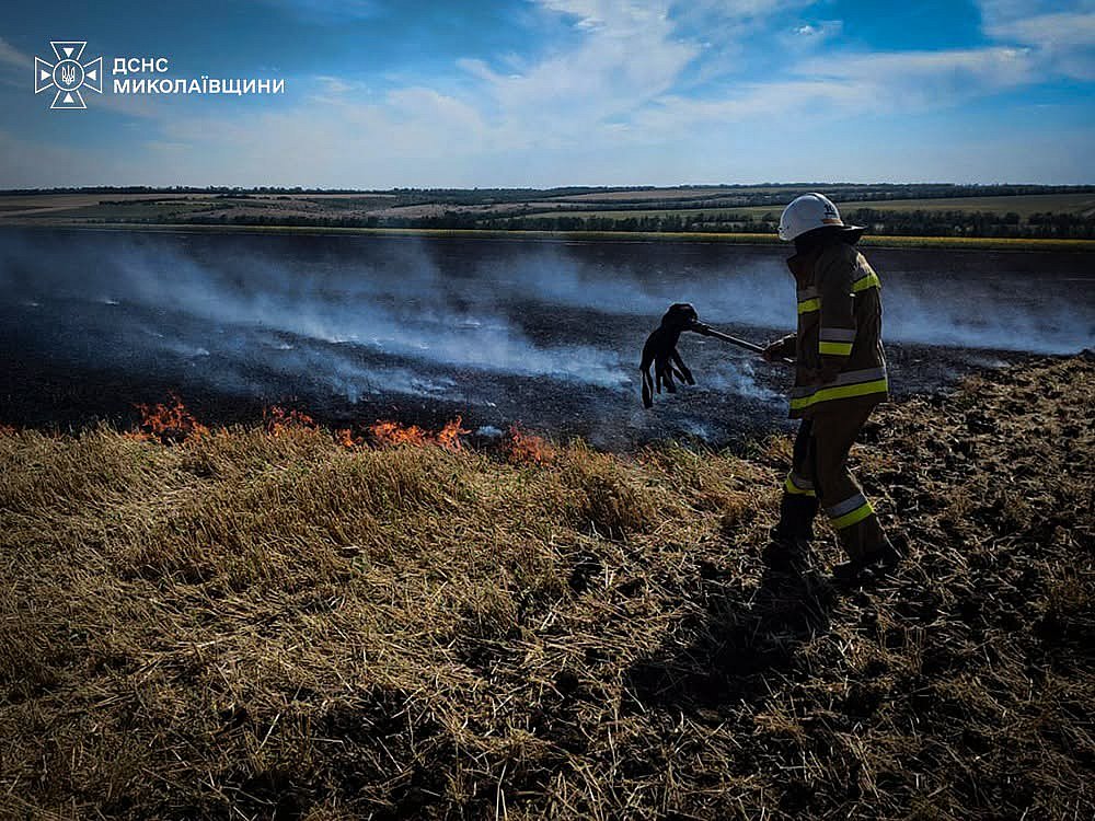 За сутки в Николаевской области произошло 33 пожара За сутки в Николаевской области произошло 33 пожара