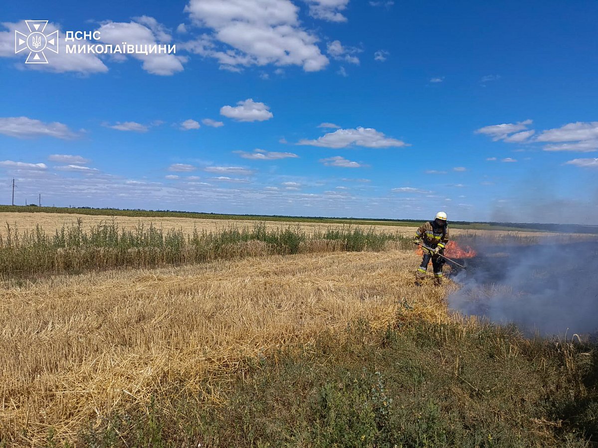 Восемь пожаров из-за боевых действий и загоревшийся автомобиль: что произошло на Николаевщине за сутки Восемь пожаров из-за боевых действий и загоревшийся автомобиль: что произошло на Николаевщине за сутки