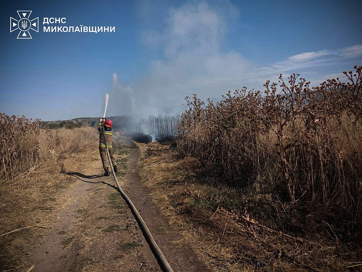 Восемь пожаров из-за боевых действий и загоревшийся автомобиль: что произошло на Николаевщине за сутки Восемь пожаров из-за боевых действий и загоревшийся автомобиль: что произошло на Николаевщине за сутки