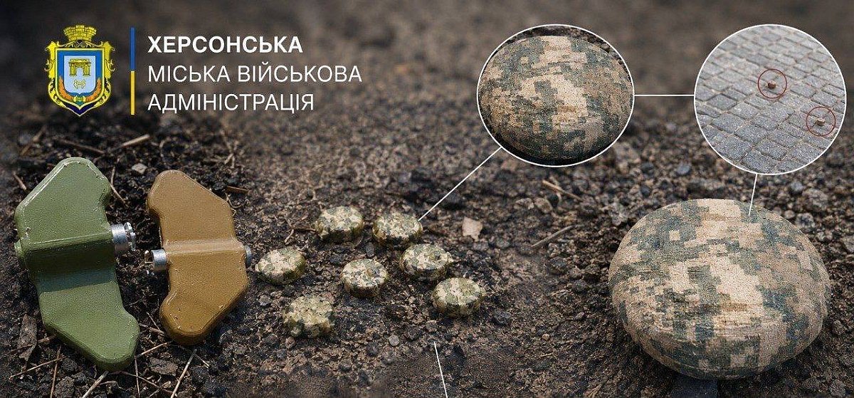 У Херсоні виявили ймовірні міни «пелюстки» на залізничному мосту У Херсоні виявили ймовірні міни «пелюстки» на залізничному мосту