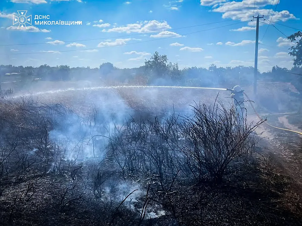 На Миколаївщині за добу сталося 47 пожеж: вогонь знищив понад 30 гектарів На Миколаївщині за добу сталося 47 пожеж: вогонь знищив понад 30 гектарів