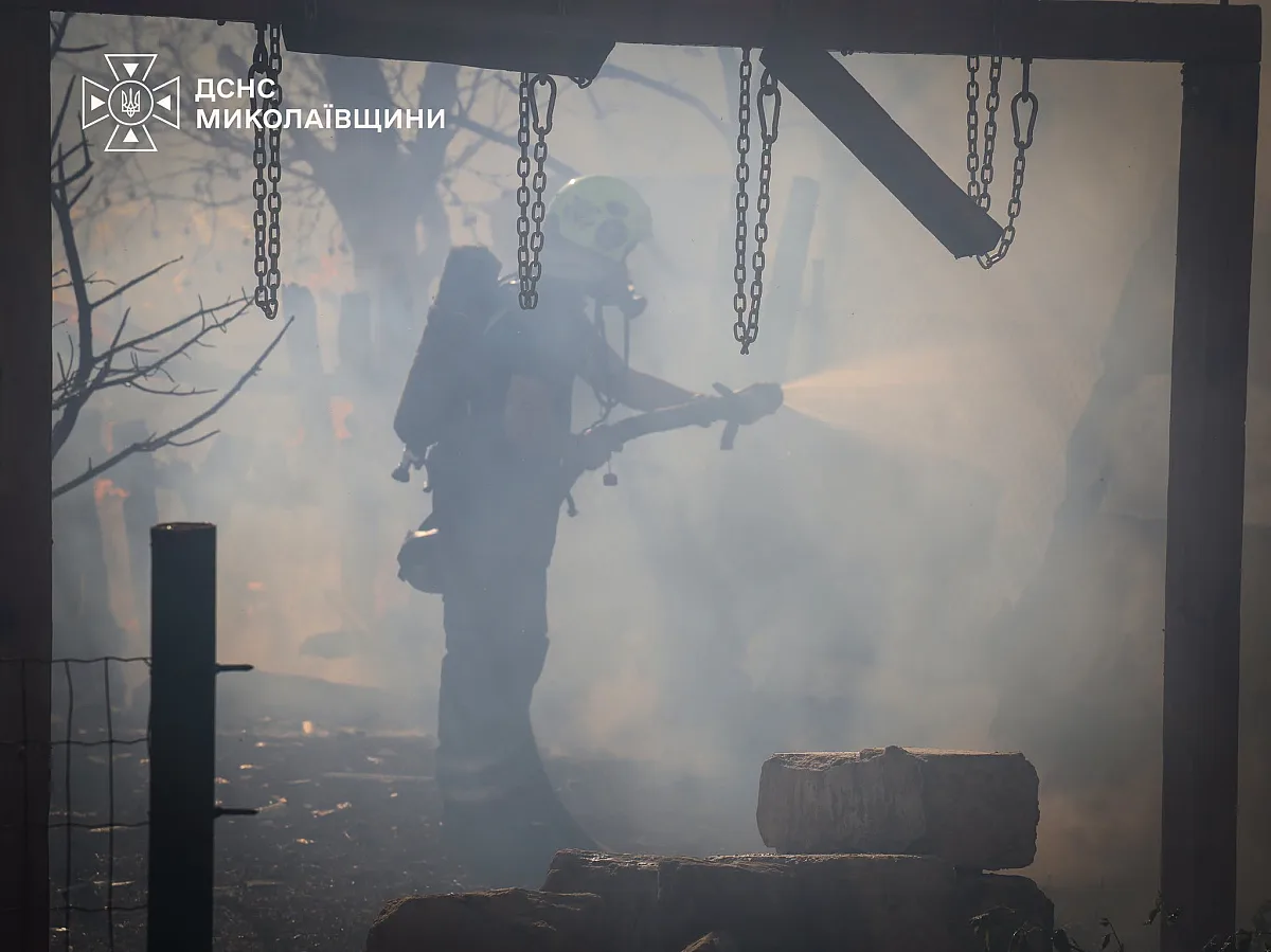 Пожар в Николаеве повредил два дома и пять хозяйственных построек (фото) Пожар в Николаеве повредил два дома и пять хозяйственных построек (фото)