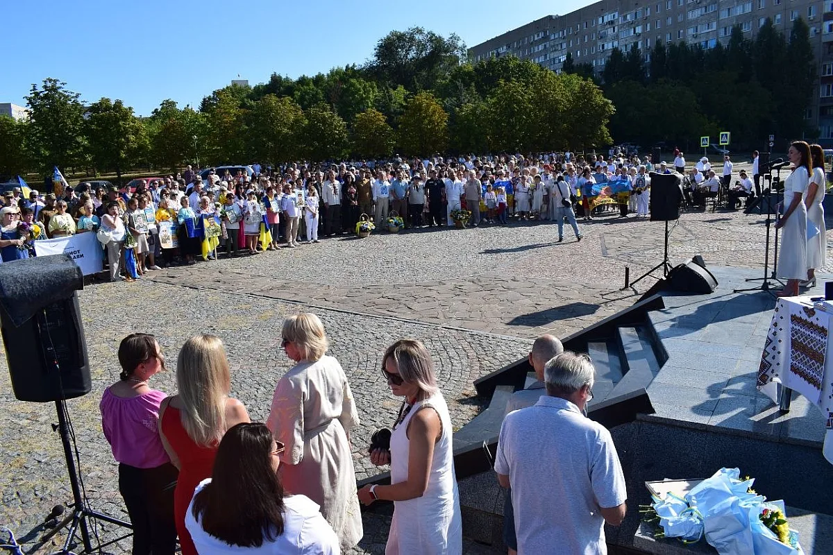 Как в Южноукраинске отметили День независимости Украины: фото Как в Южноукраинске отметили День независимости Украины: фото