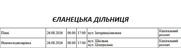 В Николаеве и области массово отключат свет: список адресов на среду В Николаеве и области массово отключат свет: список адресов на среду