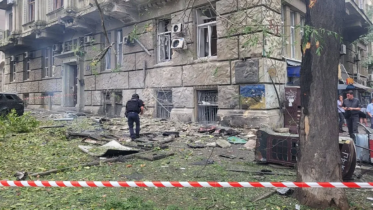 Атака на Одессу. Фото иллюстрационное, из архива Атака на Одессу. Фото иллюстрационное, из архива
