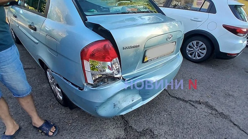 Hyundai та Fiat зіткнулися у Миколаєві Hyundai та Fiat зіткнулися у Миколаєві