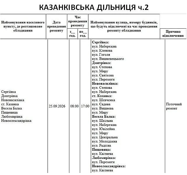 Где в Николаеве и области 25 сентября не будет света: адреса Где в Николаеве и области 25 сентября не будет света: адреса