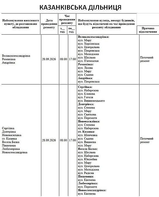 Где в Николаеве и области 28 сентября не будет света: адреса Где в Николаеве и области 28 сентября не будет света: адреса