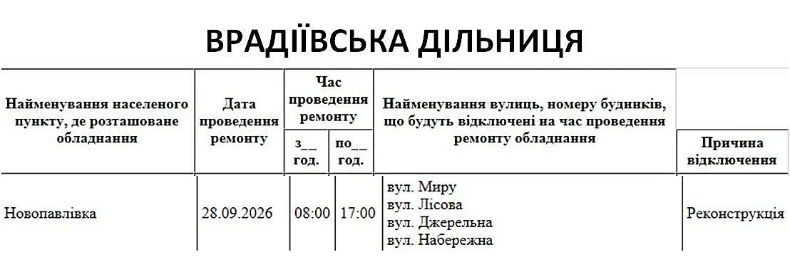 Где в Николаеве и области 28 сентября не будет света: адреса Где в Николаеве и области 28 сентября не будет света: адреса