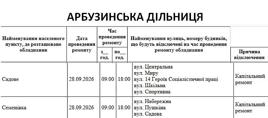 Где в Николаеве и области 28 сентября не будет света: адреса Где в Николаеве и области 28 сентября не будет света: адреса