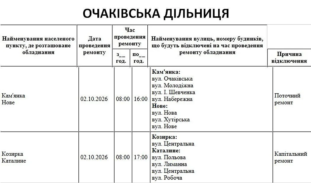 Сегодня в Николаеве будут отключать свет: где пройдут ремонтные работы Сегодня в Николаеве будут отключать свет: где пройдут ремонтные работы