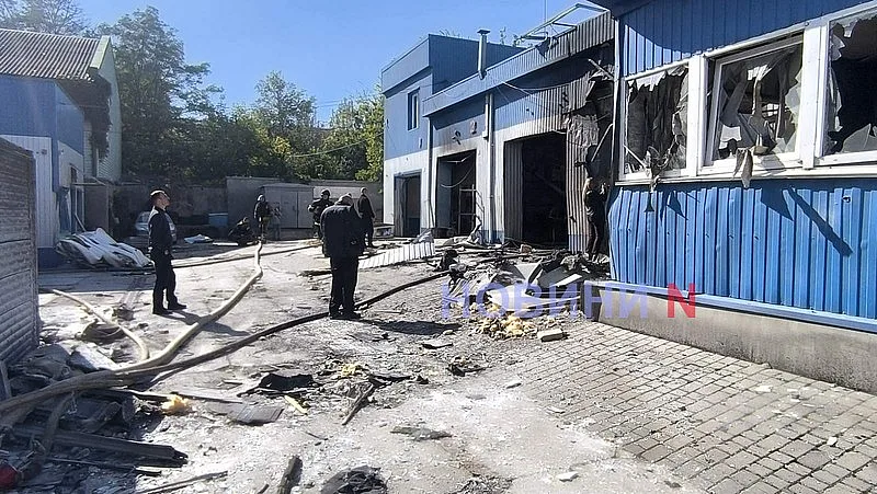 Зявилися перші фото та відео наслідків ворожої атаки по Миколаєву З\
