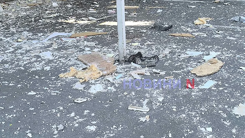 Зявилися перші фото та відео наслідків ворожої атаки по Миколаєву З\