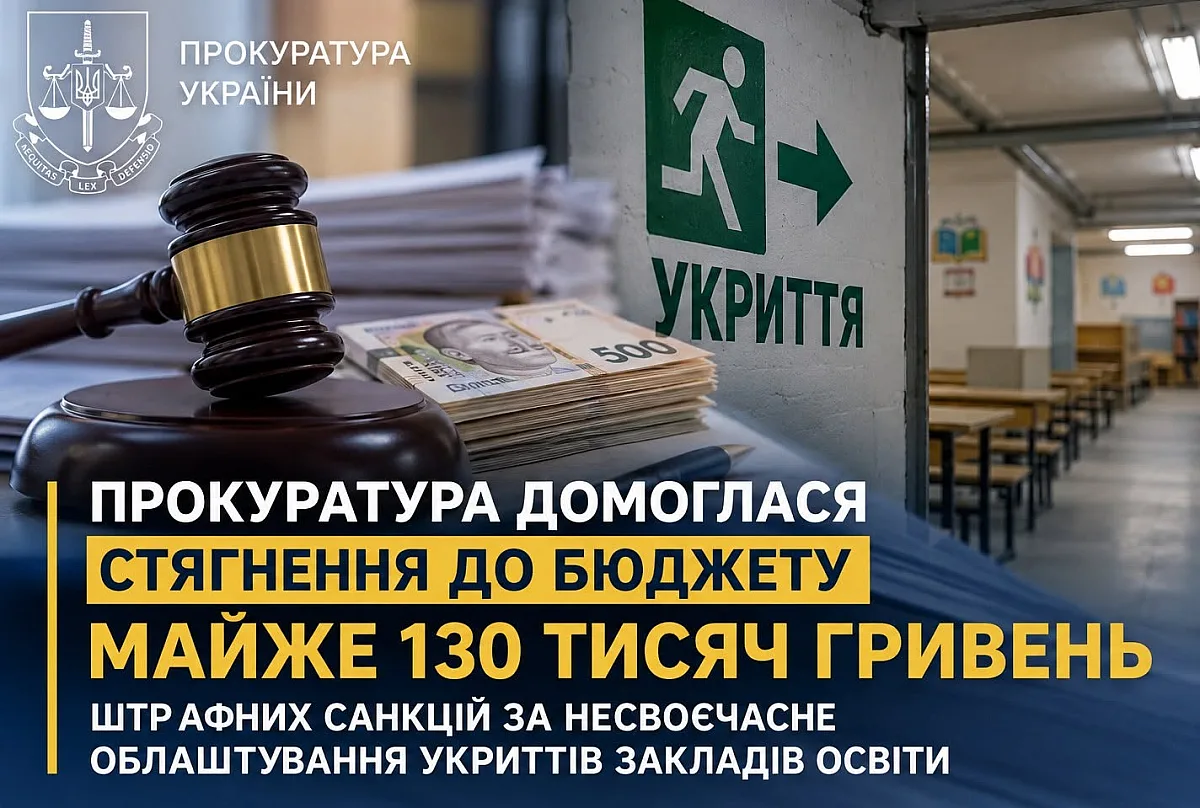Почти 130 тысяч гривен штрафа: в Николаеве нарушили сроки обустройства укрытий Почти 130 тысяч гривен штрафа: в Николаеве нарушили сроки обустройства укрытий