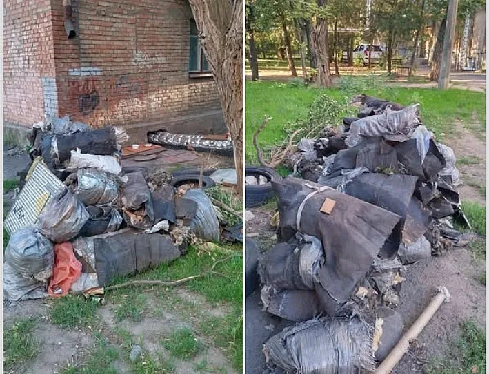 В Николаеве три недели не убирают мусор после ремонта теплотрассы В Николаеве три недели не убирают мусор после ремонта теплотрассы