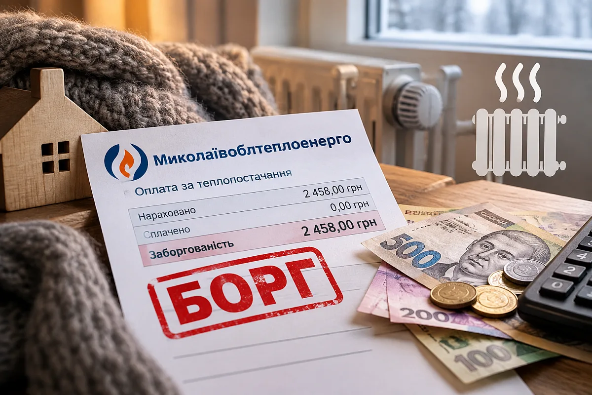 Жители Николаева задолжали за отопление более четверти миллиарда Жители Николаева задолжали за отопление более четверти миллиарда