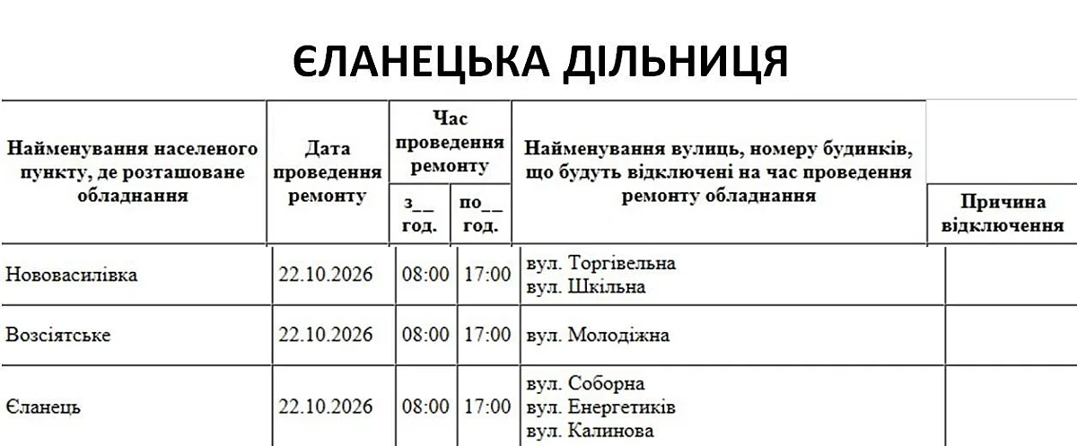 В Николаеве и области завтра будут отключать свет: где именно и на сколько В Николаеве и области завтра будут отключать свет: где именно и на сколько