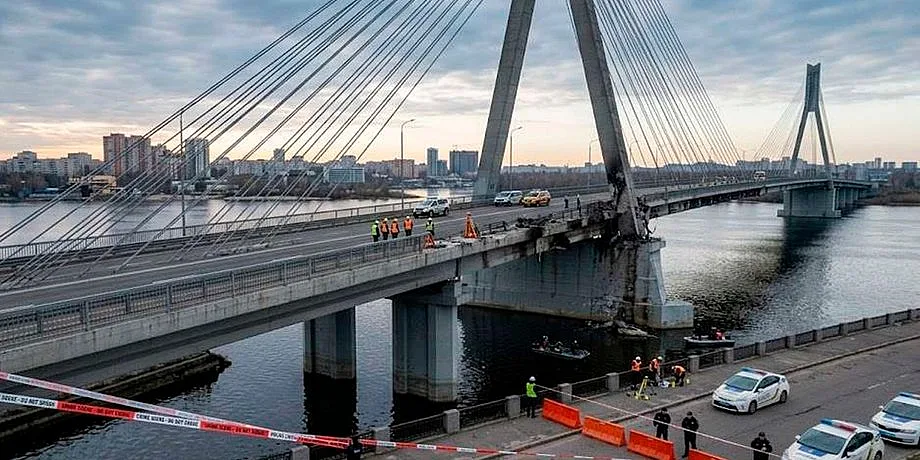 В Киеве открыли движение по Южному мосту: какие автомобили могут проезжать В Киеве открыли движение по Южному мосту: какие автомобили могут проезжать