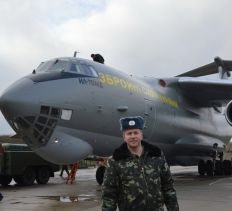 Мелитопольская авиабригада получила ИЛ-76, отремонтированный в Николаеве