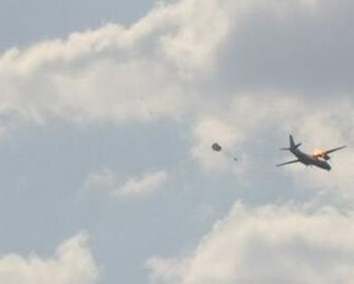 Сбитый над Славянском Ан-30 проводил разведывательный полет - пресс-центр АТО