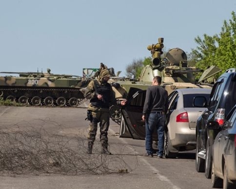 Силы АТО закрыли въезд в Лисичанск