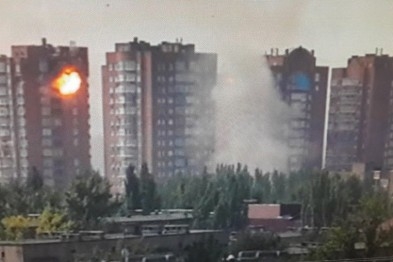 Два человека погибли и восемь ранены в результате артобстрелов в Донецке