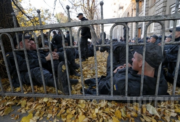 ГПУ займется проверкой митинга бойцов Нацгвардии под АП