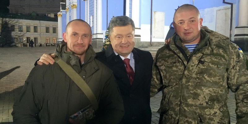 Новогоднее поздравление президента Украины Петра Порошенко