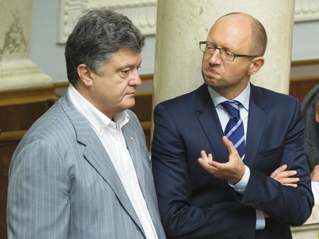 США призывают Порошенко и Яценюка не конфликтовать, дабы не разделить участь Тимошенко и Ющенко