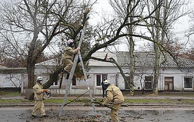 В Украине из-за непогоды обесточены 172 населенных пункта, 26 - в Николаевской области