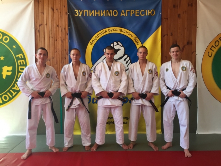 Николаевские спортсмены прекрасно показали себя на аттестации по рукопашному бою в Киеве