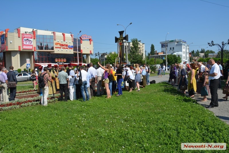 За Николаевщину отслужили молебен: икону Касперовской Божьей Матери провезут по городам области