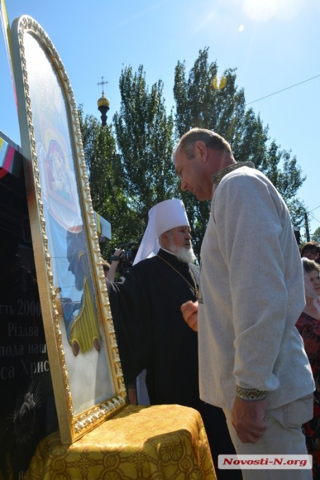 За Николаевщину отслужили молебен: икону Касперовской Божьей Матери провезут по городам области